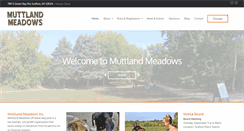 Desktop Screenshot of muttlandmeadows.org